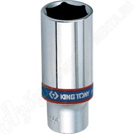 Головка торцевая глубокая шестигранная 3/8", 12 мм, KING TONY, 323512M