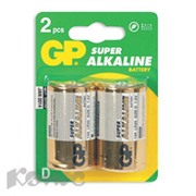 Батарея GP Super D/LR20/13A алкалин. бл/2