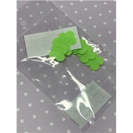 Набор заготовок из фоамирана ЛГ - 001 18х18 салатовый