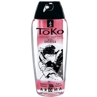 Shunga Toko Aroma, 165 мл 
Лубрикант с нежным вкусом, шампанское и клубника