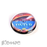 Носители информации VS DVD-R 4,7GB 16x Cake/10 Ink Print