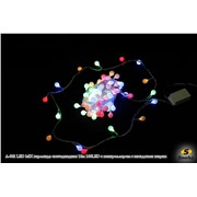  Sneha A-002 LED MIX гирлянда светодиодная 10м 100LED с контроллером c насадками "шарик"