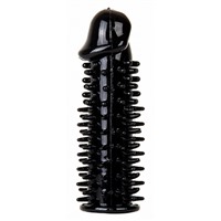 Shots Toys Realistic Spikey Penis Extension, черный
Насадка на пенис с усиками