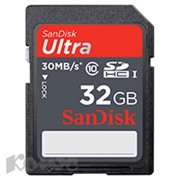 Карта памяти SanDisk Ultra SDHC 32GB Class10(SDSDU-032G-U46)