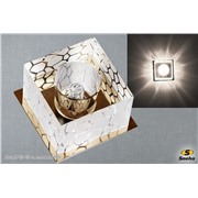 Sneha 6021/F G9 GD светильник точ.