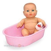 Карапуз в ванночке девочка