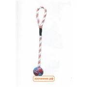 Игрушка Triol XJ0168 15" веревка цветная ручка игрушка-мяч 75-85г