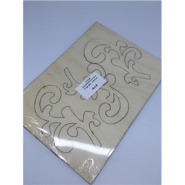 Заготовка для декупажа Узор, 3шт 21 х 15см