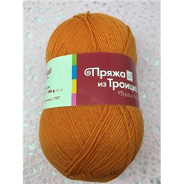 Пряжа "Водопад". Длина нити: 400м. В упак 10 мот по 100гр. Цвет: № 0493 (ярко-оранжевый)