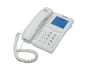 Телефон Ritmix RT-490, проводной, громкая связь, белый