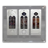 Окна гиганты, Кельн, кафедральный собор, серебро, пруф, о-ва Кука 2014