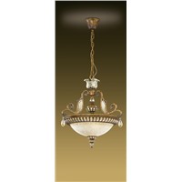 Светильник подвесной Odeon Light 2455/3 Ruffin 3xE27 коричневый