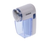 Машинка для очистки ткани ZIMBER ZM-10106, (2хАА не в комплекте), белый-синий
