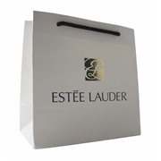 Пакет подарочный Estee Lauder белый 17*16.5 см