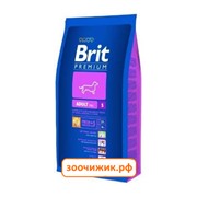 Сухой корм Brit Premium Dog Adult S для собак (для маленьких пород от 1 года до 7 лет) 1 кг.