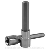 головка со вставкой шестигранник 8mm (1/2