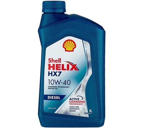 Моторное масло Shell Helix HX7 Diesel 10W-40 (1л.)