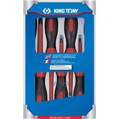 Набор отверток диэлектрич. крес-шлиц, 7 пр. KING TONY KING TONY арт. '30617MR'