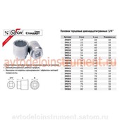 Головка торцевая *24 (квадрат 3/4