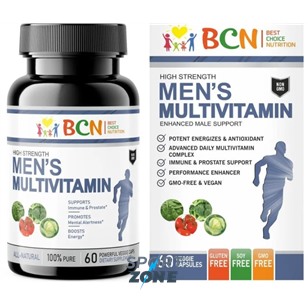 Мужские мультивитамины минералы BCN, 60 капс.