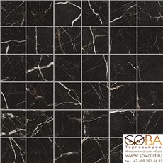 Мозаика Atlas Concorde  Аллюр Империал Блек 30х30 купить по лучшей цене в интернет магазине стильных обоев Сова ТД. Доставка по Москве, МО и всей России