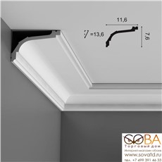 Карниз Orac Decor C220 Luxxus купить по лучшей цене в интернет магазине стильных обоев Сова ТД. Доставка по Москве, МО и всей России