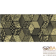Декор Tabu Bomond  чёрный 30х60 купить по лучшей цене в интернет магазине стильных обоев Сова ТД. Доставка по Москве, МО и всей России