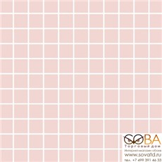 Мозаика Meissen Вставка Trendy мозаика Розовый 30х30 купить по лучшей цене в интернет магазине стильных обоев Сова ТД. Доставка по Москве, МО и всей России
