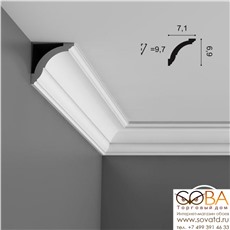 Карниз гибкий Orac Decor CX100F Axxent купить по лучшей цене в интернет магазине стильных обоев Сова ТД. Доставка по Москве, МО и всей России