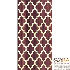 Декор Buhara  бордо 25х50 купить по лучшей цене в интернет магазине стильных обоев Сова ТД. Доставка по Москве, МО и всей России