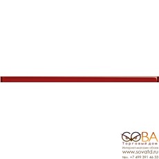 Плитка Universal Glass Спецэлемент стеклянный  красный (UG1U412)3x75 купить по лучшей цене в интернет магазине стильных обоев Сова ТД. Доставка по Москве, МО и всей России