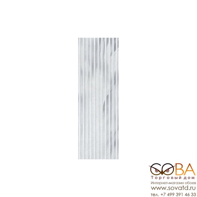 Декор Villeroy&Boch  Ombra White 3D Palm Matt.Rec. 30x90 купить по лучшей цене в интернет магазине стильных обоев Сова ТД. Доставка по Москве, МО и всей России