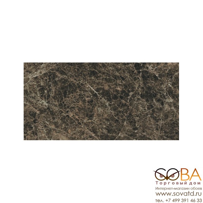 Керамогранит Rex Magnum Bijoux Marron Imperial Glossy 6mm (280x120)см 765700r (Италия) купить по лучшей цене в интернет магазине стильных обоев Сова ТД. Доставка по Москве, МО и всей России