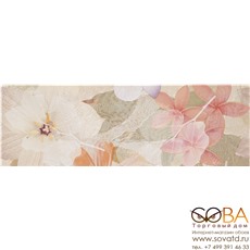 Декор Decorado Glauca A beige  25x75 купить по лучшей цене в интернет магазине стильных обоев Сова ТД. Доставка по Москве, МО и всей России