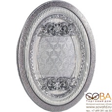 Вставка El Molino  Medallon Verso Plata-Perla 10 x 14 купить по лучшей цене в интернет магазине стильных обоев Сова ТД. Доставка по Москве, МО и всей России