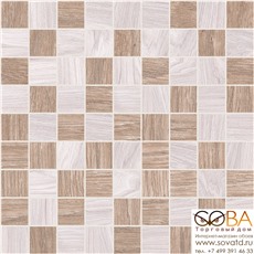 Мозаика Envy  30х30 коричневый+бежевый купить по лучшей цене в интернет магазине стильных обоев Сова ТД. Доставка по Москве, МО и всей России