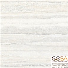 Керамогранит Vitra  Travertini Белый Шлифованный Рек 60х60 купить по лучшей цене в интернет магазине стильных обоев Сова ТД. Доставка по Москве, МО и всей России