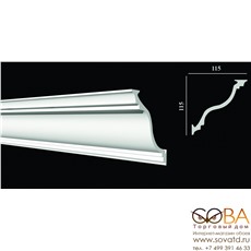 Лепнина Decor-Dizayn Карниз DD504 купить по лучшей цене в интернет магазине стильных обоев Сова ТД. Доставка по Москве, МО и всей России