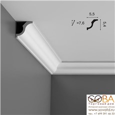 Карниз Orac Decor CX108 Axxent купить по лучшей цене в интернет магазине стильных обоев Сова ТД. Доставка по Москве, МО и всей России