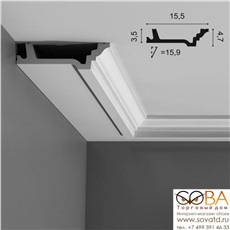 Карниз Orac Decor C305 Luxxus купить по лучшей цене в интернет магазине стильных обоев Сова ТД. Доставка по Москве, МО и всей России