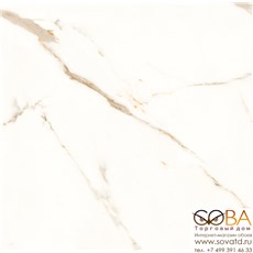 Керамогранит Venato Calacatta Gold  белый сатинированный 60х60 купить по лучшей цене в интернет магазине стильных обоев Сова ТД. Доставка по Москве, МО и всей России