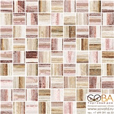 Вставка Alba  мозаика многоцветная (A-AI2L451\G) 30x30 купить по лучшей цене в интернет магазине стильных обоев Сова ТД. Доставка по Москве, МО и всей России