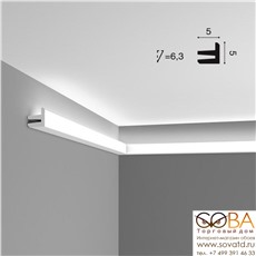 Карниз Orac Decor C380 Modern купить по лучшей цене в интернет магазине стильных обоев Сова ТД. Доставка по Москве, МО и всей России