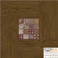 Керамогранит Cersanit  Bellariva коричневый 42х42 купить по лучшей цене в интернет магазине стильных обоев Сова ТД. Доставка по Москве, МО и всей России