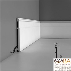 Плинтус Orac Decor SX156 Axxent купить по лучшей цене в интернет магазине стильных обоев Сова ТД. Доставка по Москве, МО и всей России
