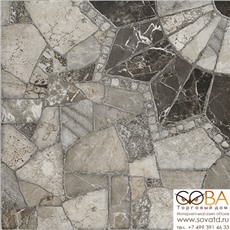 Керамогранит Тициан сер  02 40х40 купить по лучшей цене в интернет магазине стильных обоев Сова ТД. Доставка по Москве, МО и всей России