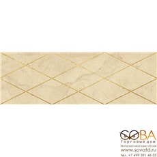 Декор Миланезе дизайн  Римский крема 1664-0143 20х60 купить по лучшей цене в интернет магазине стильных обоев Сова ТД. Доставка по Москве, МО и всей России