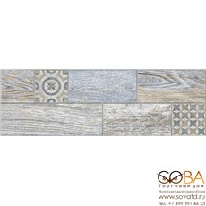 Декор Индиго Керамогранит  голубой 3606-0028 19,9х60,3 купить по лучшей цене в интернет магазине стильных обоев Сова ТД. Доставка по Москве, МО и всей России