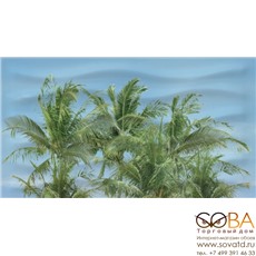 Плитка Dec Palm Panno A КПН16PalmA 25х45 купить по лучшей цене в интернет магазине стильных обоев Сова ТД. Доставка по Москве, МО и всей России