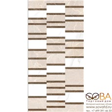 Декор Vitra  Marmori Теплый Микс Рек 30х60 купить по лучшей цене в интернет магазине стильных обоев Сова ТД. Доставка по Москве, МО и всей России